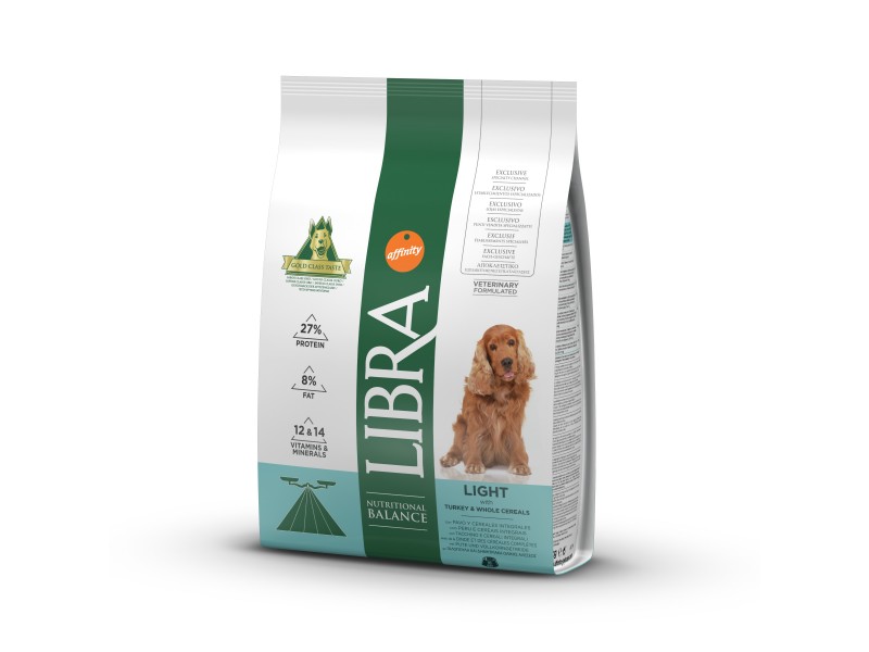 LIBRA DOG LIGHT TURKEY & WHOLE CEREALS 3Kg LIBRA DOG LIGHT TURKEY & WHOLE CEREALS 3Kg