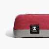 ZEE.BED COVER RED & GREY SMALL